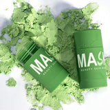 Green Tea Nourishing Clay Stick Mask | Deep Pore Cleansing, Hydrating & Gentle Exfoliation (40g)