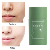Green Tea Nourishing Clay Stick Mask | Deep Pore Cleansing, Hydrating & Gentle Exfoliation (40g)