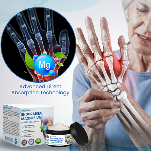 Magnesium Pain Relief Cream | Fast-Absorbing Herbal Formula for Muscle, Joint & Body Comfort (100ml)