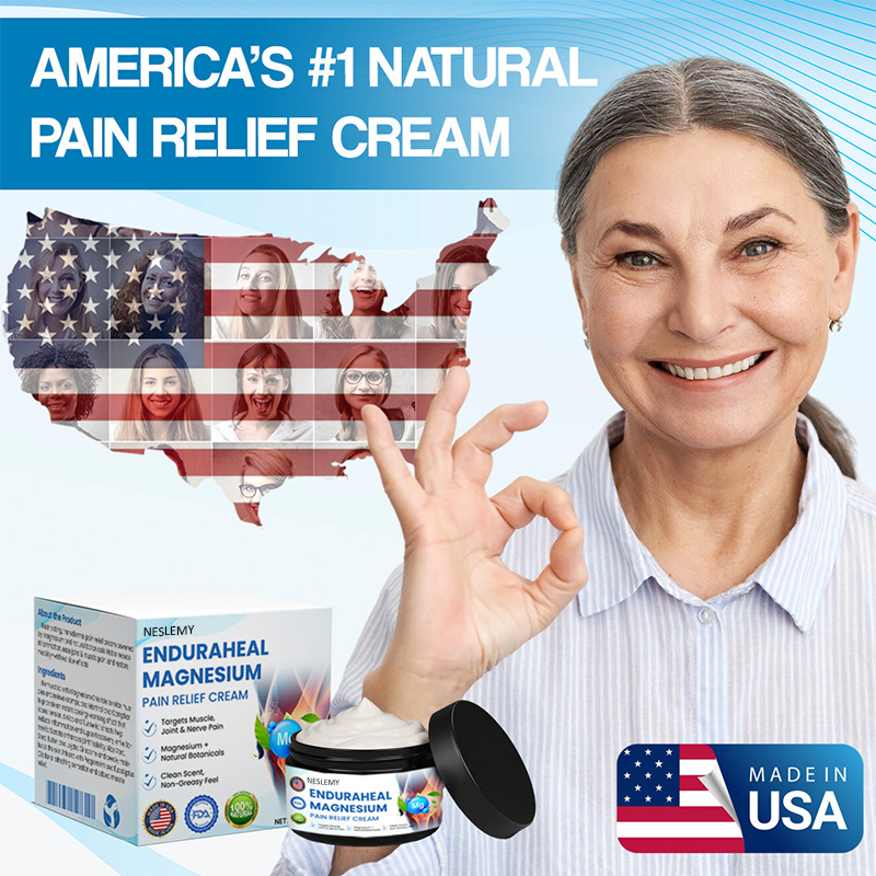 Magnesium Pain Relief Cream | Fast-Absorbing Herbal Formula for Muscle, Joint & Body Comfort (100ml)