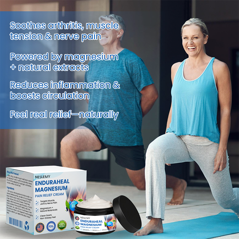 Magnesium Pain Relief Cream | Fast-Absorbing Herbal Formula for Muscle, Joint & Body Comfort (100ml)