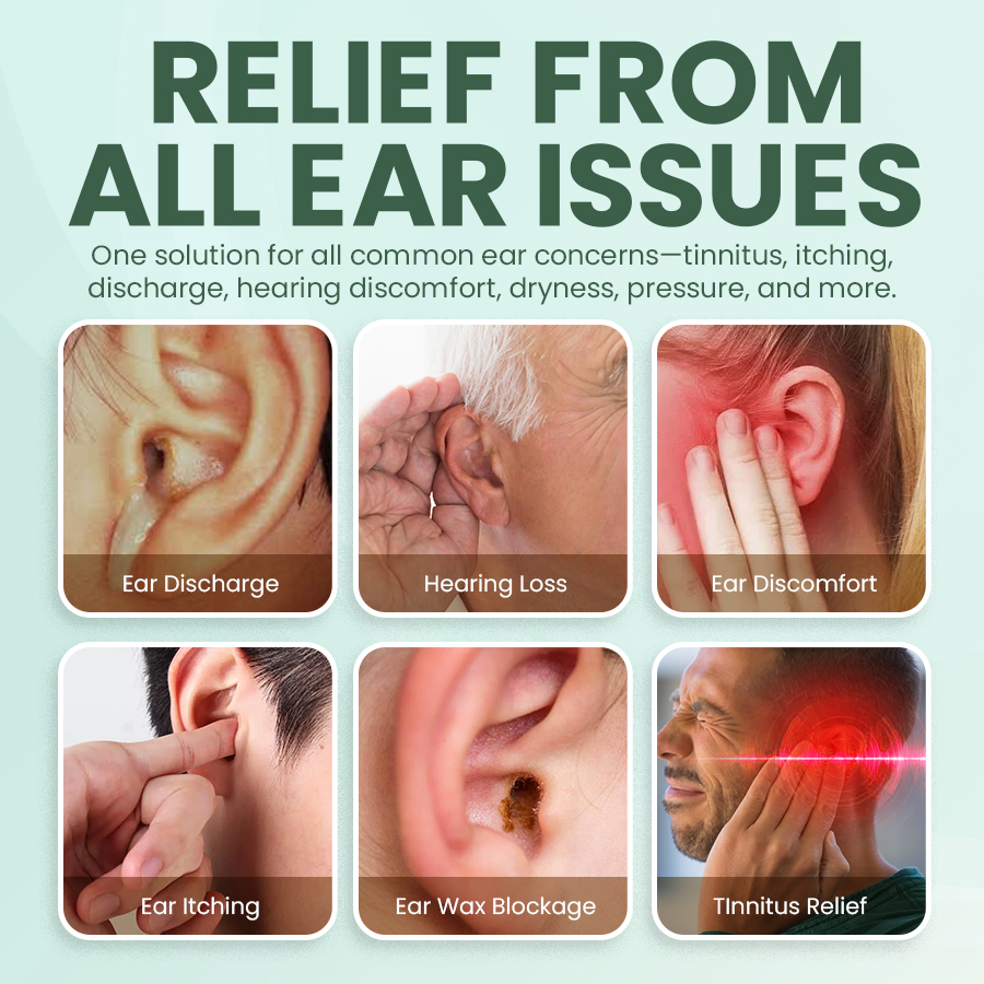 NESELMY™ Daily Ear Refresh Drops | Natural Botanical Formula | Relieves Itchiness, Cleanses & Soothes (30ml)