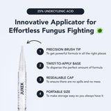 JUJIK Nail Repair Pen | Botanical Anti-Fungal Formula for Restoring Healthy, Smooth, and Shiny Nails (3ml)
