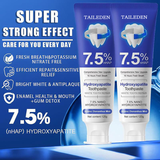 Gentle Whitening Toothpaste | 7.5% Hydroxyapatite Enamel Repair Formula | Deep Clean & Fresh Breath (120g)